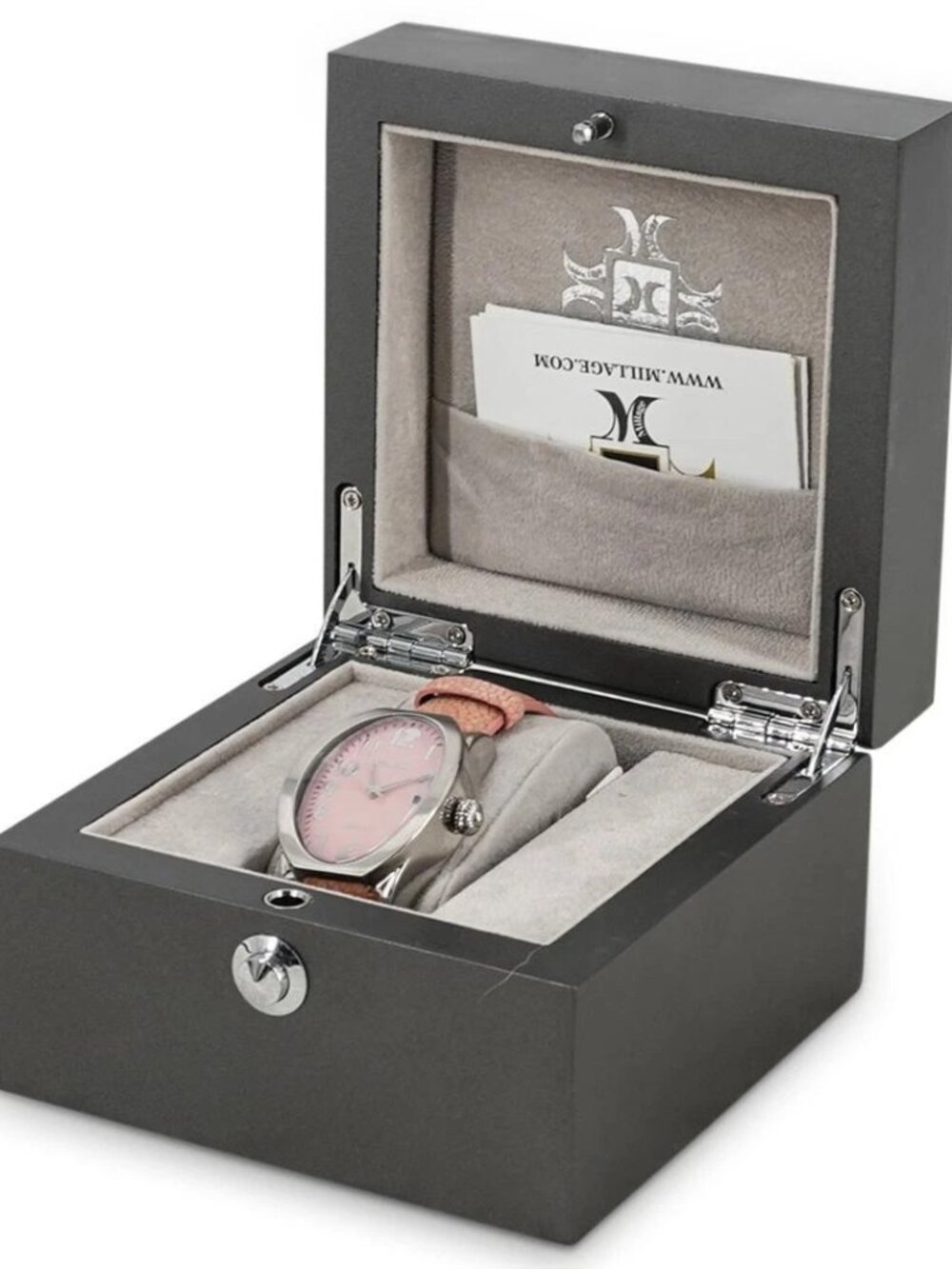 Millage Swiss Quartz Ladies Watch Stingray Band - New Battery Retail: $5995